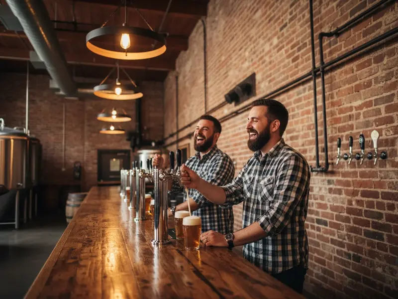 Two Friends. One Garage. A Lot of Beer.